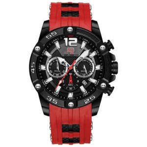 Rivets Casual Fashion Design Waterproof Luminous Dial Multifunctional Men Sport Wrist Watch