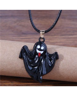 Fashionable Halloween Vampire Horror Atmosphere Wholesale Necklace - Black