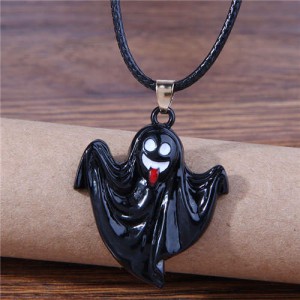 Fashionable Halloween Vampire Horror Atmosphere Wholesale Necklace - Black