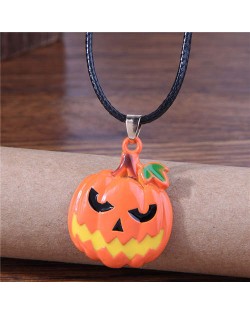 Halloween Ghost Face Papaya Horror Atmosphere Personality Wholesale Fashion Necklace