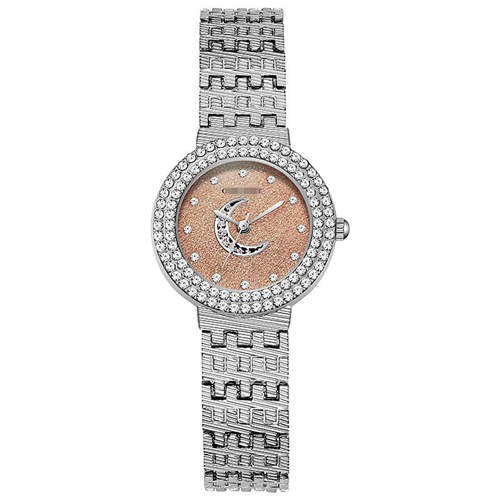 Shining Starry and Moon Design Elegant Fashion Women Wholesale Watch -  Champagne