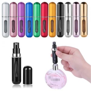 5ml Portable Mini Refillable Perfume Spray Atomizer Bottle Travel Empty Cosmetic Containers