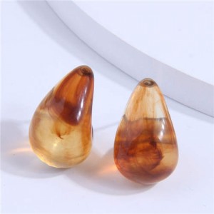 High Fashion Unique Design Leopard Prints Women Stud Earrings