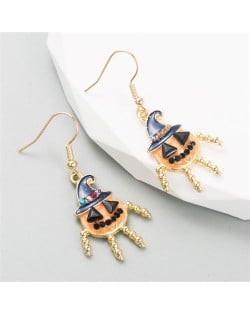 Hip-hop Style Skull Halloween Jewelry Wholesale Fashion Earrings