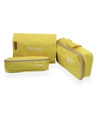 Travel Folding Storage Make-up Kits and Toiletries Organizer Water Resistent Bags Set