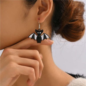 Cute Bat Minimalist Design European Fashion Women Statement Earrings