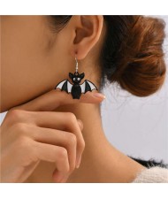 Cute Bat Minimalist Design European Fashion Women Statement Earrings