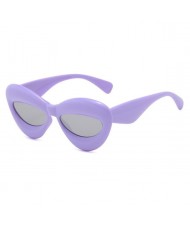 8 Colors Available Thick Lips Shape Frame U.S. High Fashion Women Wholesale Sunglasses