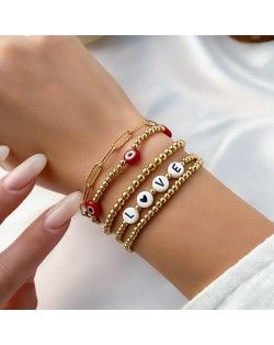 Punk Style Scorpion Tassel Alloy Wholesale Fashion Arm Bracelet - Silver