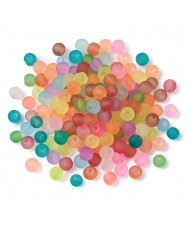 Frosted Colorful Glass Beads Beaded Material for Jewelry Making/ DIY Jewelry Accessories