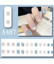 Multiple Patterns Detachable Manicure Sheet Fake Nail Wholesale Nail Stickers