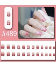 Multiple Patterns Detachable Manicure Sheet Fake Nail Wholesale Nail Stickers
