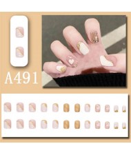 Multiple Patterns Detachable Manicure Sheet Fake Nail Wholesale Nail Stickers