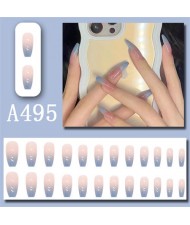 Multiple Patterns Detachable Manicure Sheet Fake Nail Wholesale Nail Stickers