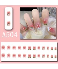Multiple Patterns Detachable Manicure Sheet Fake Nail Wholesale Nail Stickers