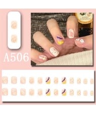 Multiple Patterns Detachable Manicure Sheet Fake Nail Wholesale Nail Stickers