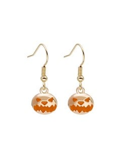 Halloween Jewelry Oil-spot Glaze Fashion Wholesale Earrings - Grimace
