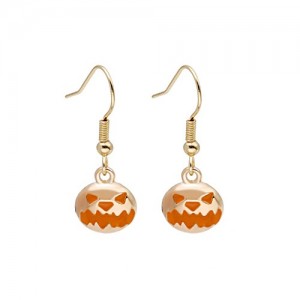 Halloween Jewelry Oil-spot Glaze Fashion Wholesale Earrings - Grimace