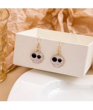 Halloween Jewelry Cute Funny Horror Cute Oil-spot Glaze Wholesale Earrings - Bandage