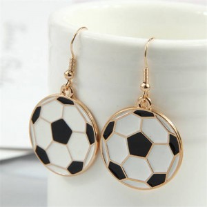 Simple and Unique Fashion Soccer/Football Wholesale Costume Earrings