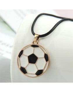 Unique Football Pendant Rope Fashion Wholesale Necklace