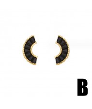 Multiple Elements Creative Design 14K Wholesale Fashion Earrings