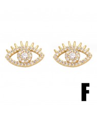 Multiple Elements Creative Design 14K Wholesale Fashion Earrings