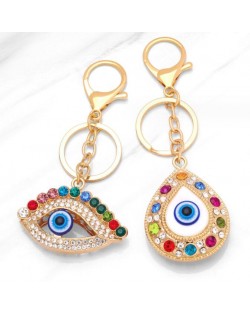 Colorful Evil Eye Creative Design Wholesale Fashion Key Chain/ Key Accessories