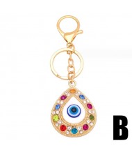 Colorful Evil Eye Creative Design Wholesale Fashion Key Chain/ Key Accessories