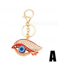 Colorful Evil Eye Creative Design Wholesale Fashion Key Chain/ Key Accessories