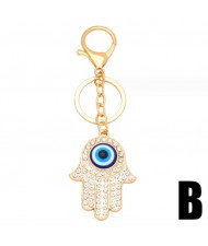 Colorful Evil Eye Creative Design Wholesale Fashion Key Chain/ Key Accessories