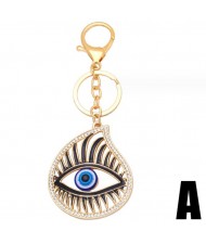 Colorful Evil Eye Creative Design Wholesale Fashion Key Chain/ Key Accessories