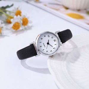 Stylish Simple Student Applicable Digital Dial Wholesale Women Watch - Black