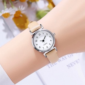 Stylish Simple Student Applicable Digital Dial Wholesale Women Watch - Khaki