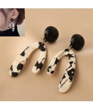 Korean Fashion Modern Design Geometric Wholesale Stud Earrings