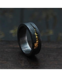 U. S. Fashion Unique Design Lighting Black Man Ring