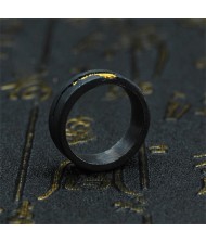 U. S. Fashion Unique Design Lighting Black Man Ring