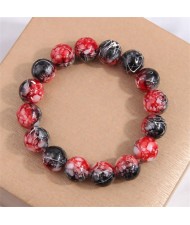 High Fashion Glass Beads Women Wholesale Bracelet - Red