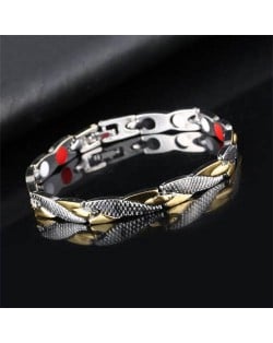 Dragon Skin Design Cool Fashion Alloy Wholesale Men's Bracelet - Mixed Color