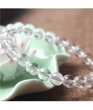 8MM Natural Crystal Jewelry Wholesale Clear Quartz Energy Bracelet