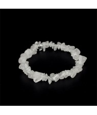 (Several Colors Available) 1 Piece Natural Crystal Jewelry Wholesale Fashion Women Irregular Macadam Energy Bracelet