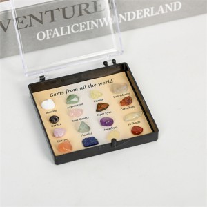 (16 Piece Set) 1 Box Natural Healing Crystal Wholesale Ore Specimen Irregular Energy Stones