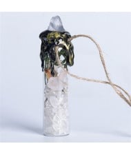Mini Wishing Bottle Wholesale White Natural Healing Crystal Reiki Anergy Stones