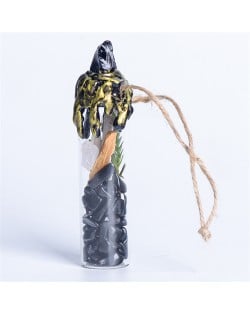 1 Piece Mini Wishing Bottle Wholesale Obsidian Natural Healing Crystal Reiki Anergy Stones