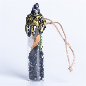 1 Piece Mini Wishing Bottle Wholesale Obsidian Natural Healing Crystal Reiki Energy Stones