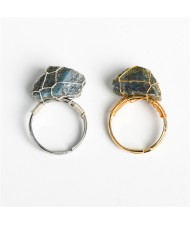 2 Colors Available Natural Healing Crystal Wholesale Original Labradorite Energy Stone Ring