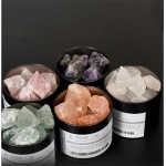5 Combinations Available Natural Healing Crystal with Himalayan Salt Aromatherapy Stones Wholesale Reiki Energy Stone