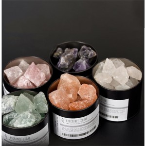 5 Combinations Available Natural Healing Crystal with Himalayan Salt Aromatherapy Stones Wholesale Reiki Energy Stone