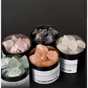 5 Combinations Available Natural Healing Crystal with Himalayan Salt Aromatherapy Stones Wholesale Reiki Energy Stone