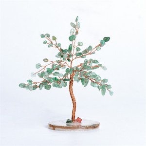 Natural Healing Crystal Colored Green Aventurine Quartz Energy Stones Reiki Life Spiritual Meditation Money Tree